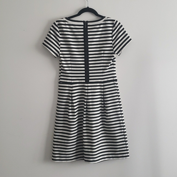 INC International Concepts Black and White Striped Dress Size Small - Picture 2 of 7